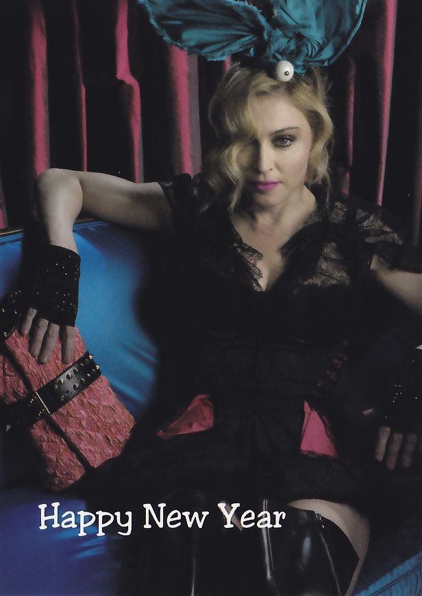 Kaartje2go Madonna Happy New Year 2010